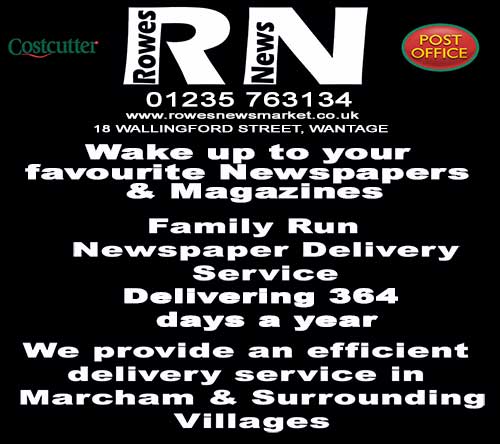 Rowes Newsmarket call 01235 763134