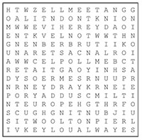 VEDay75 Wordsearch